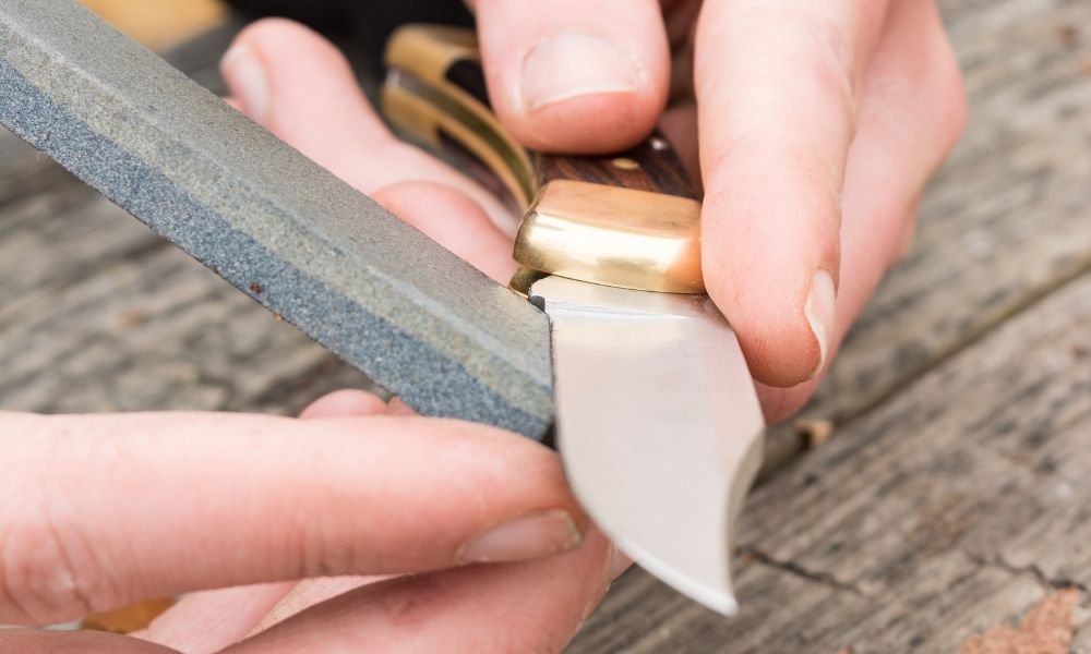 How to sharpen pocket knife